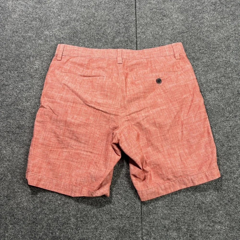Banana Republic Men's 30x8 Dune‎ Red Cotton Chambray Shorts 794536 Summer